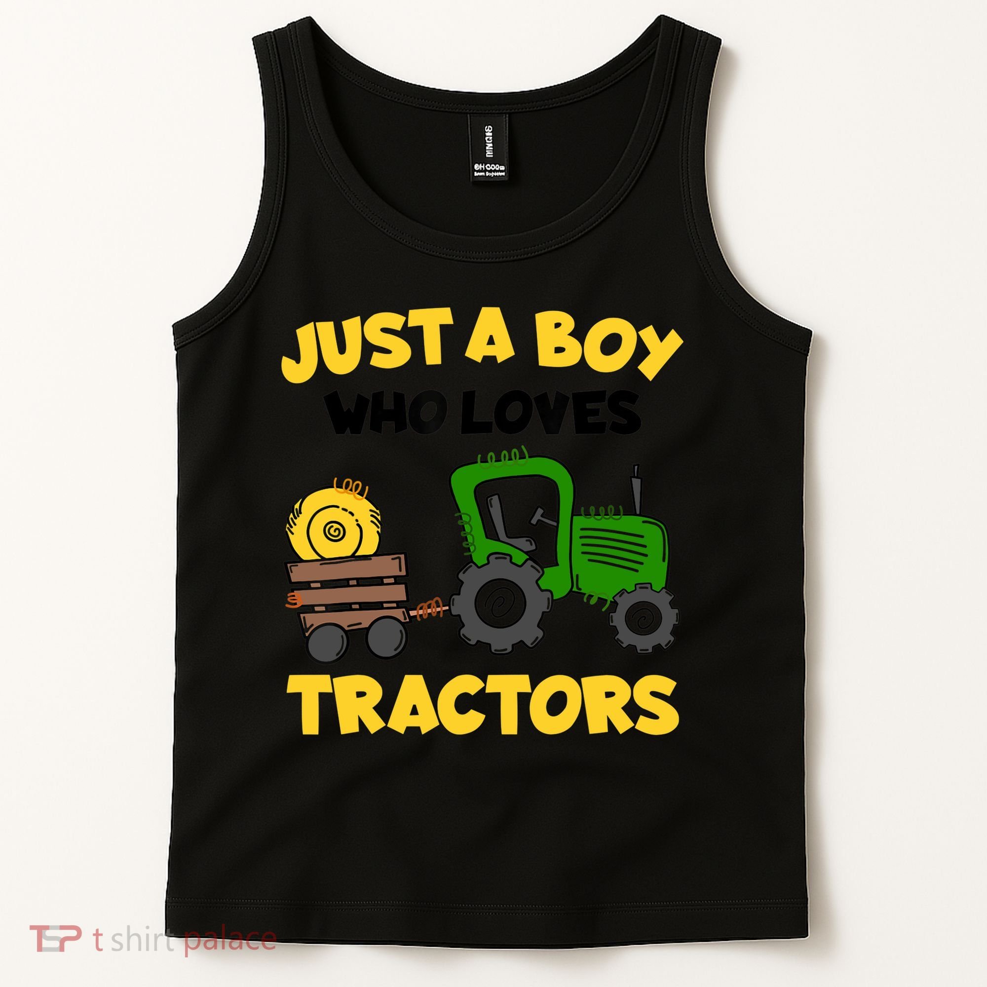 Tractor Costume Just A Boy Who Loves Tractors Tank Top