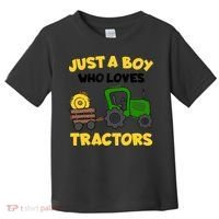 Tractor Costume Just A Boy Who Loves Tractors Toddler T-Shirt thumb 0