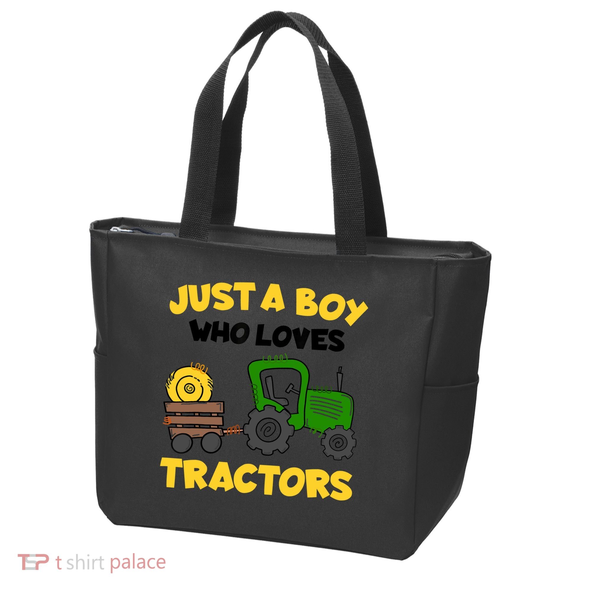 Tractor Costume Just A Boy Who Loves Tractors Tote Bag