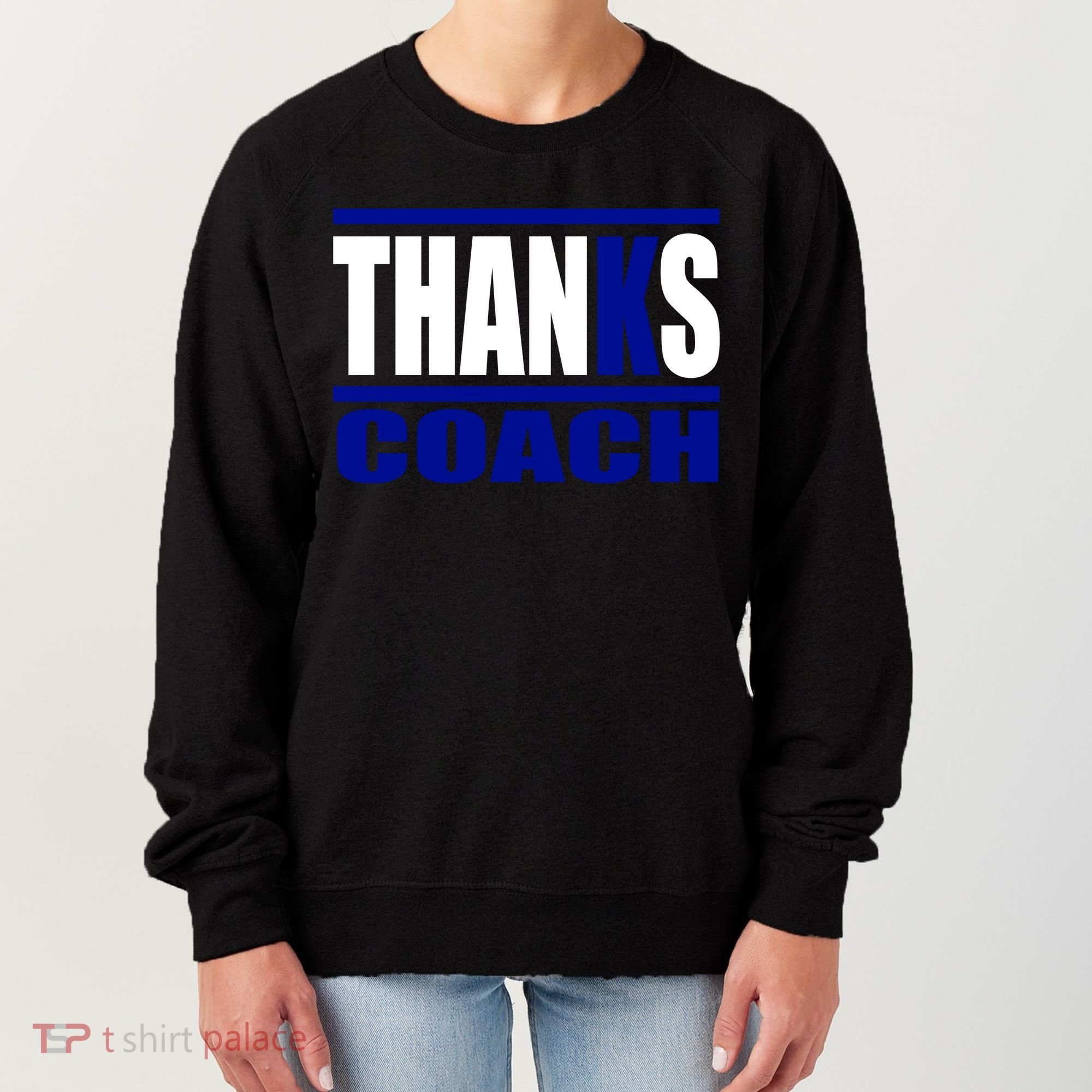 Thanks Coach K Basketball Women's Sweatshirt
