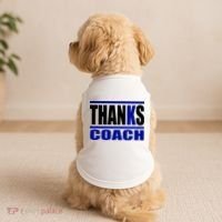 Thanks Coach K Basketball Doggie Tank thumb 2