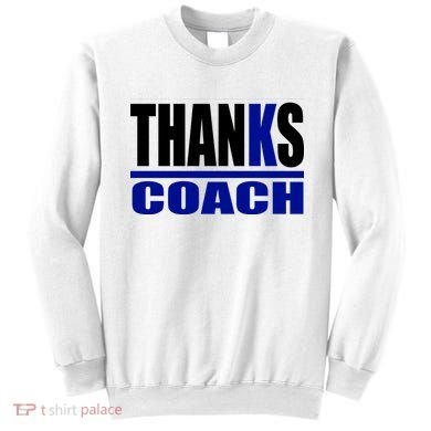 Thanks Coach K Basketball Sweatshirt