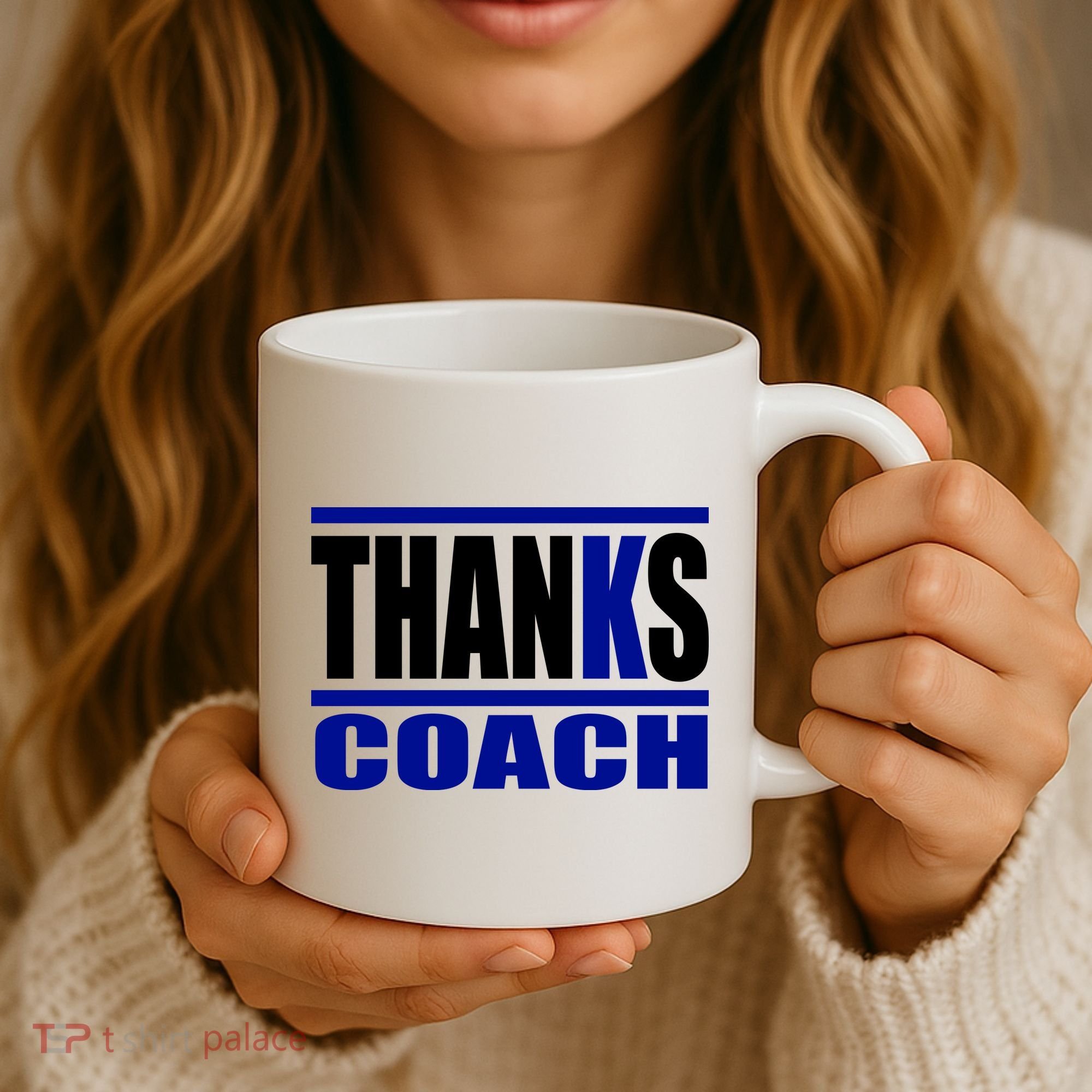 Thanks Coach K Basketball Coffee Mug