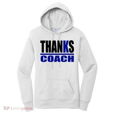 Thanks Coach K Basketball Women's Hoodie