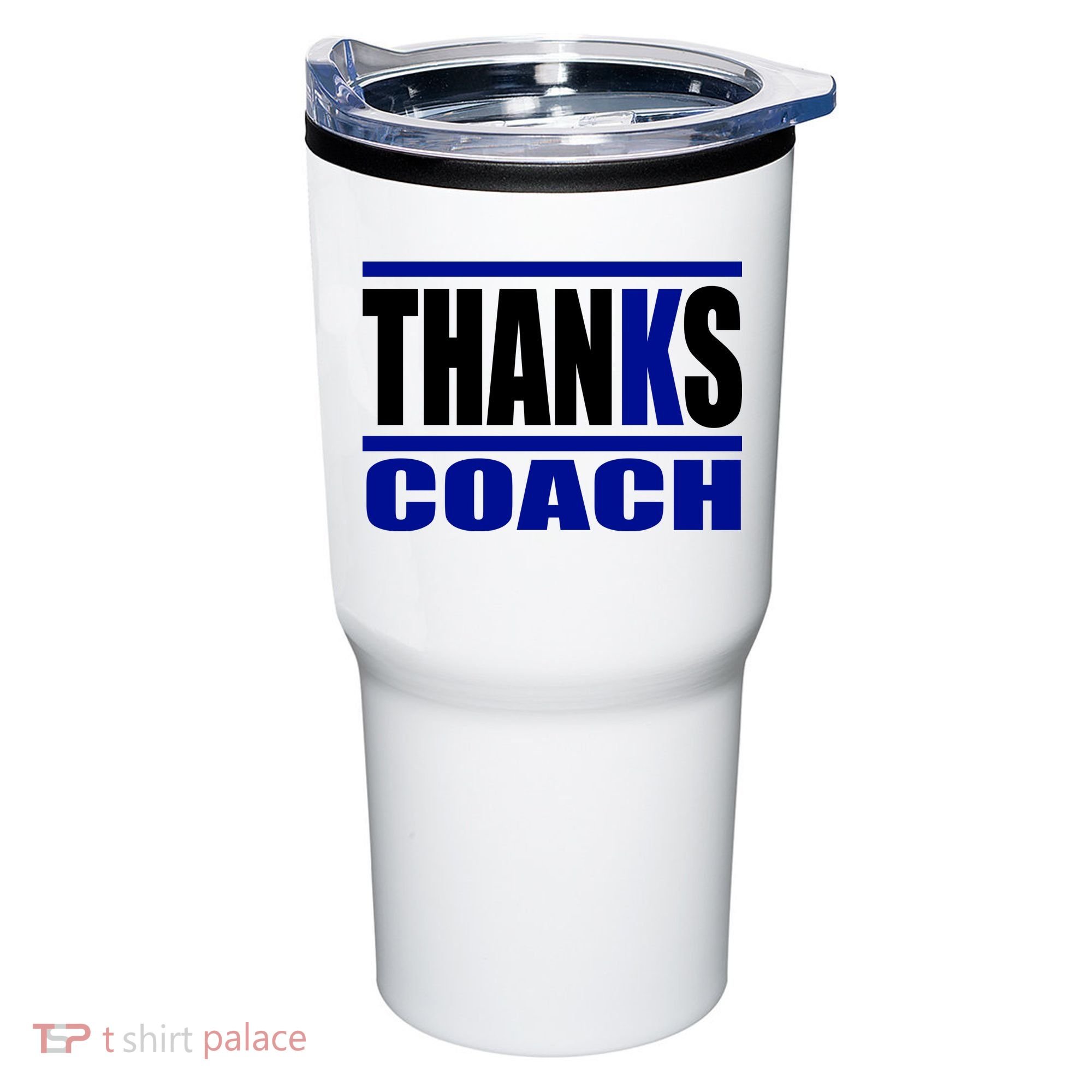 Thanks Coach K Basketball Tumbler