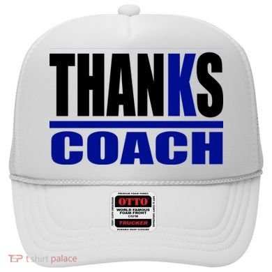 Thanks Coach K Basketball Hat
