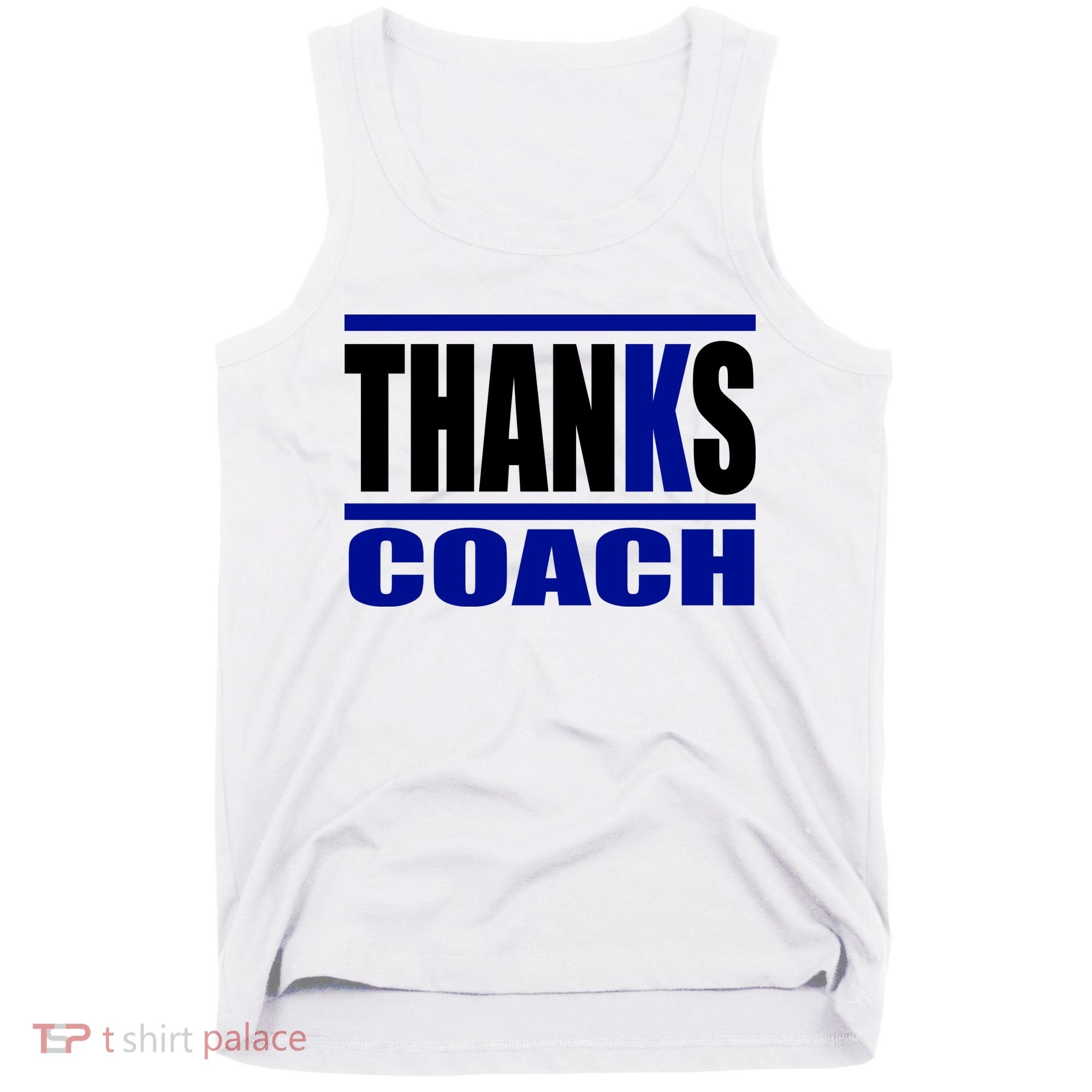 Thanks Coach K Basketball Tank Top