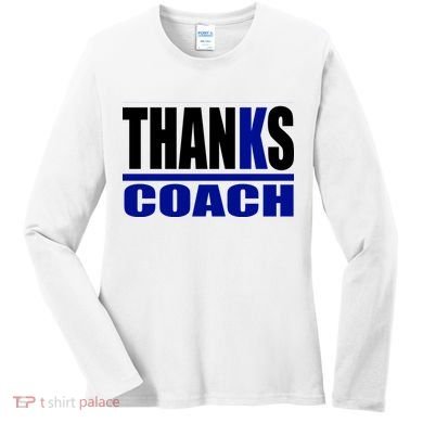 Thanks Coach K Basketball Women's Long Sleeve Shirt