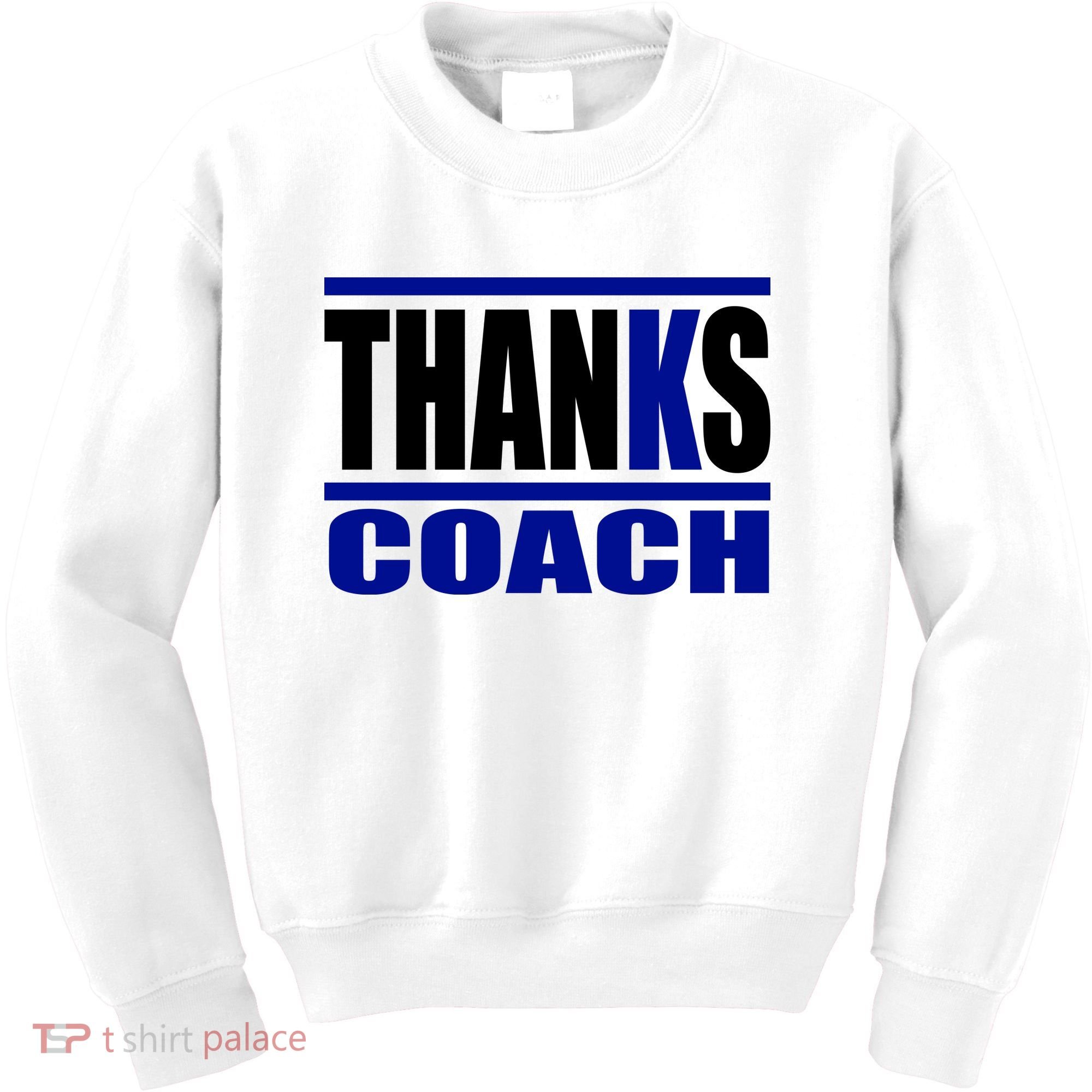 Thanks Coach K Basketball Kids Sweatshirt