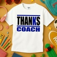 Thanks Coach K Basketball Kids T-Shirt thumb 3