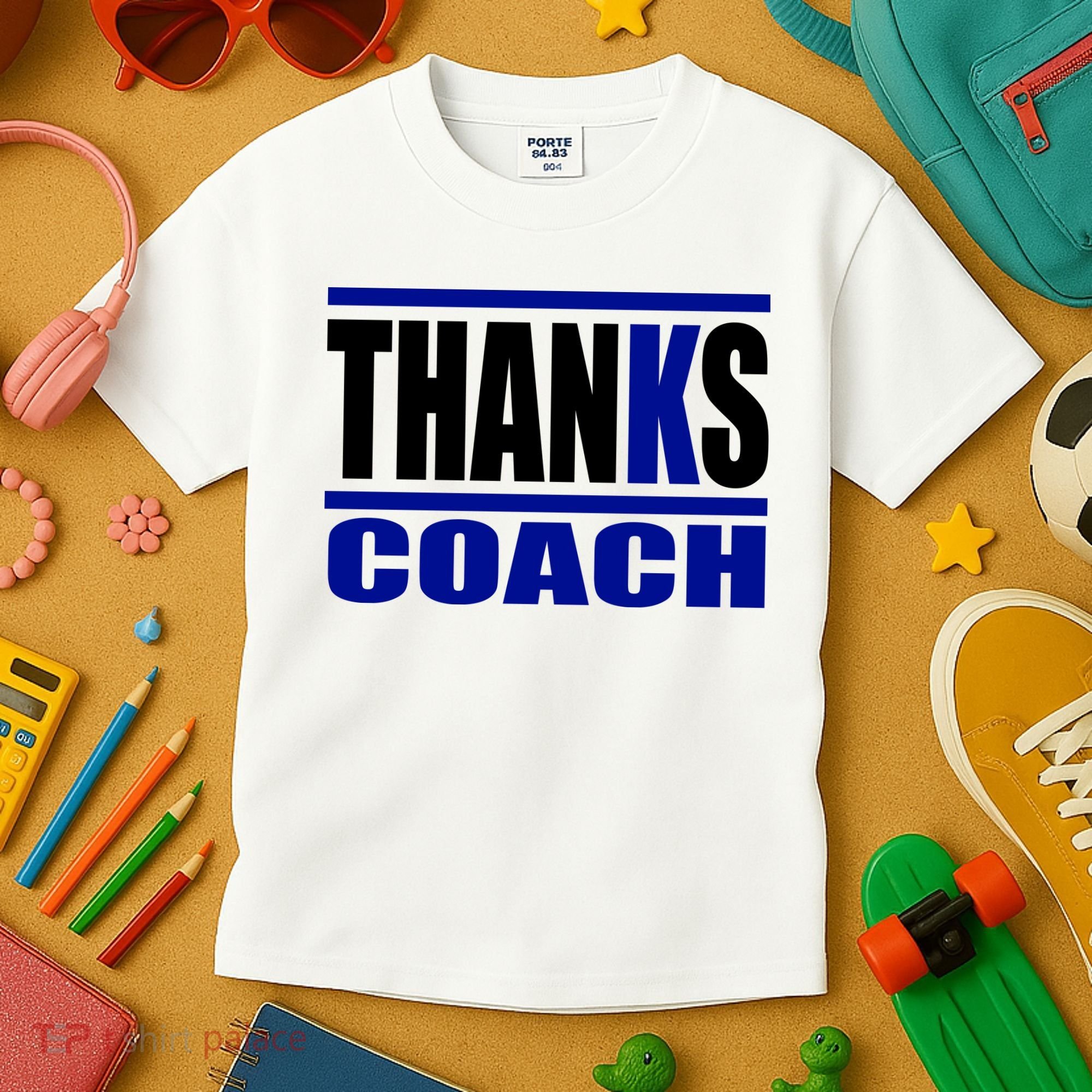 Thanks Coach K Basketball Kids T-Shirt