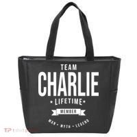 Team Charlie Kirk Life Time Memeber Man Myth Legend Tote Bag thumb 0