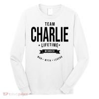 Team Charlie Kirk Life Time Memeber Man Myth Legend Long Sleeve Shirt thumb 0