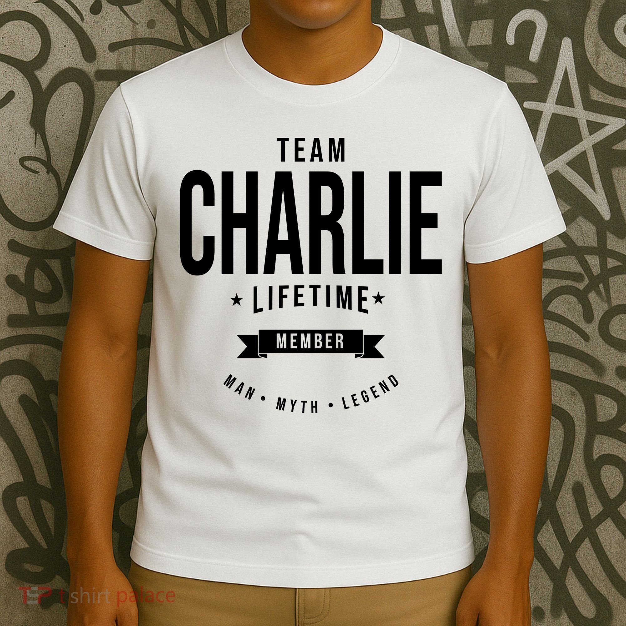 Team Charlie Kirk Life Time Memeber Man Myth Legend T-Shirt