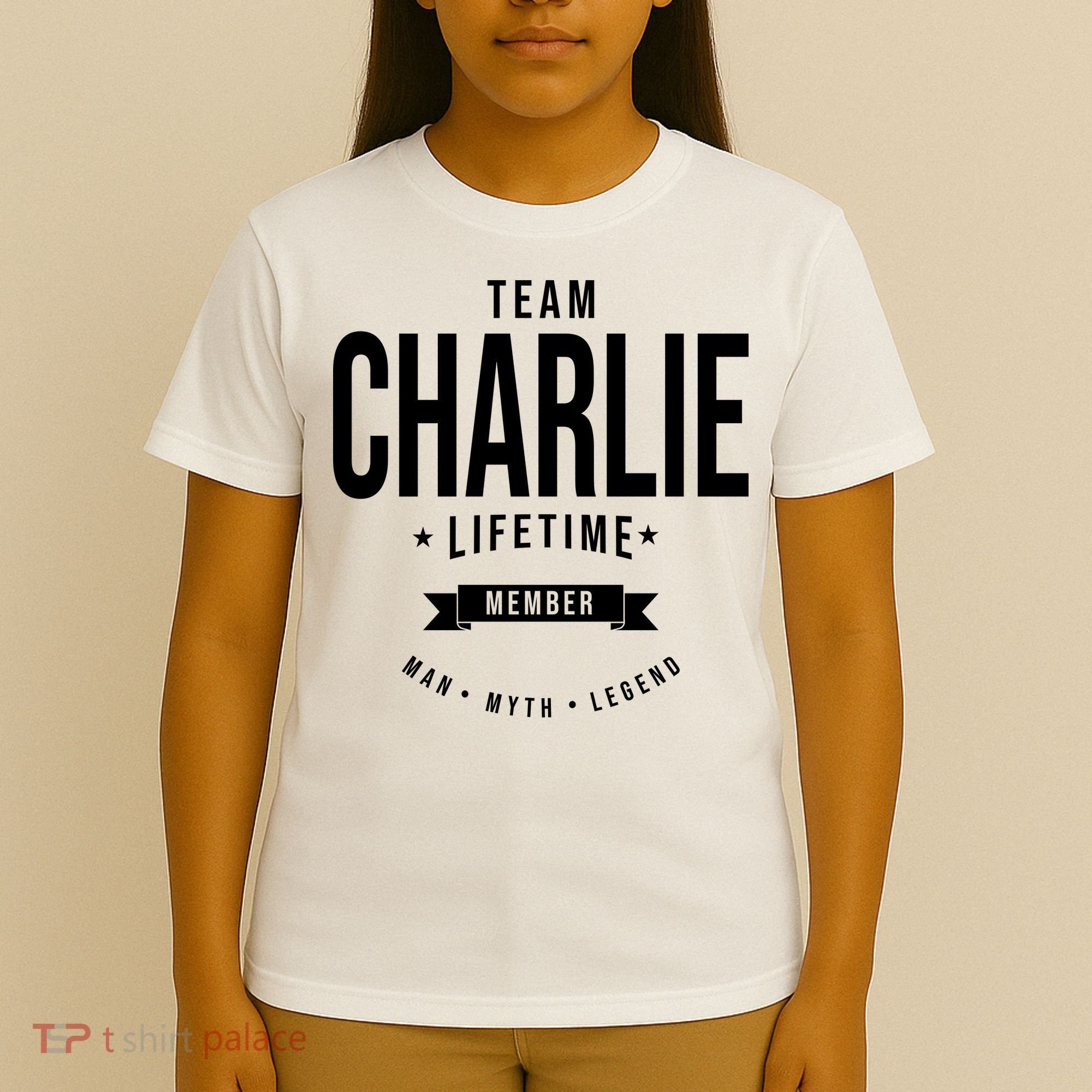 Team Charlie Kirk Life Time Memeber Man Myth Legend T-Shirt