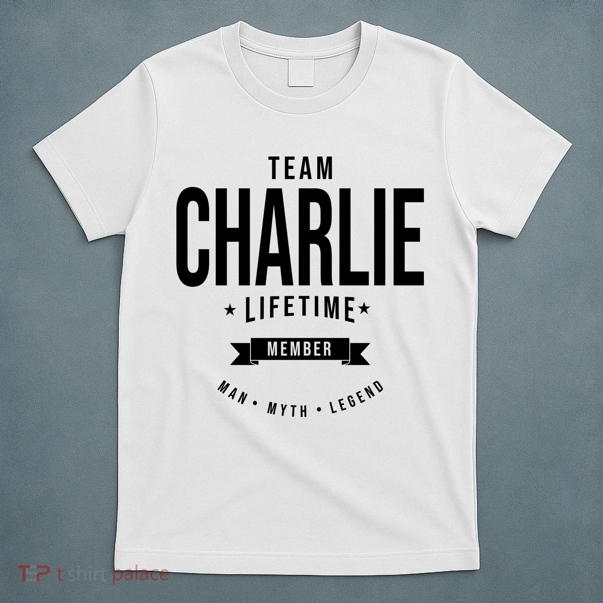 Team Charlie Kirk Life Time Memeber Man Myth Legend T-Shirt