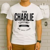 Team Charlie Kirk Life Time Memeber Man Myth Legend T-Shirt thumb 6