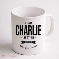 Team Charlie Kirk Life Time Memeber Man Myth Legend Coffee Mug thumb 1