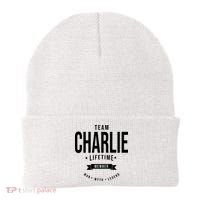 Team Charlie Kirk Life Time Memeber Man Myth Legend Beanie thumb 0