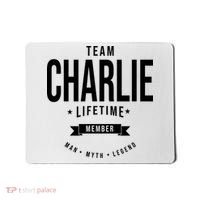 Team Charlie Kirk Life Time Memeber Man Myth Legend Mousepad thumb 0