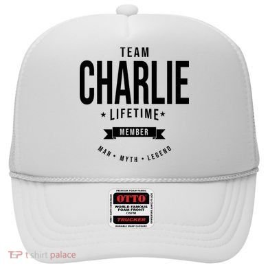 Team Charlie Kirk Life Time Memeber Man Myth Legend Hat