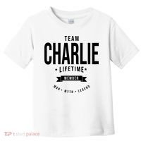 Team Charlie Kirk Life Time Memeber Man Myth Legend Toddler T-Shirt thumb 0