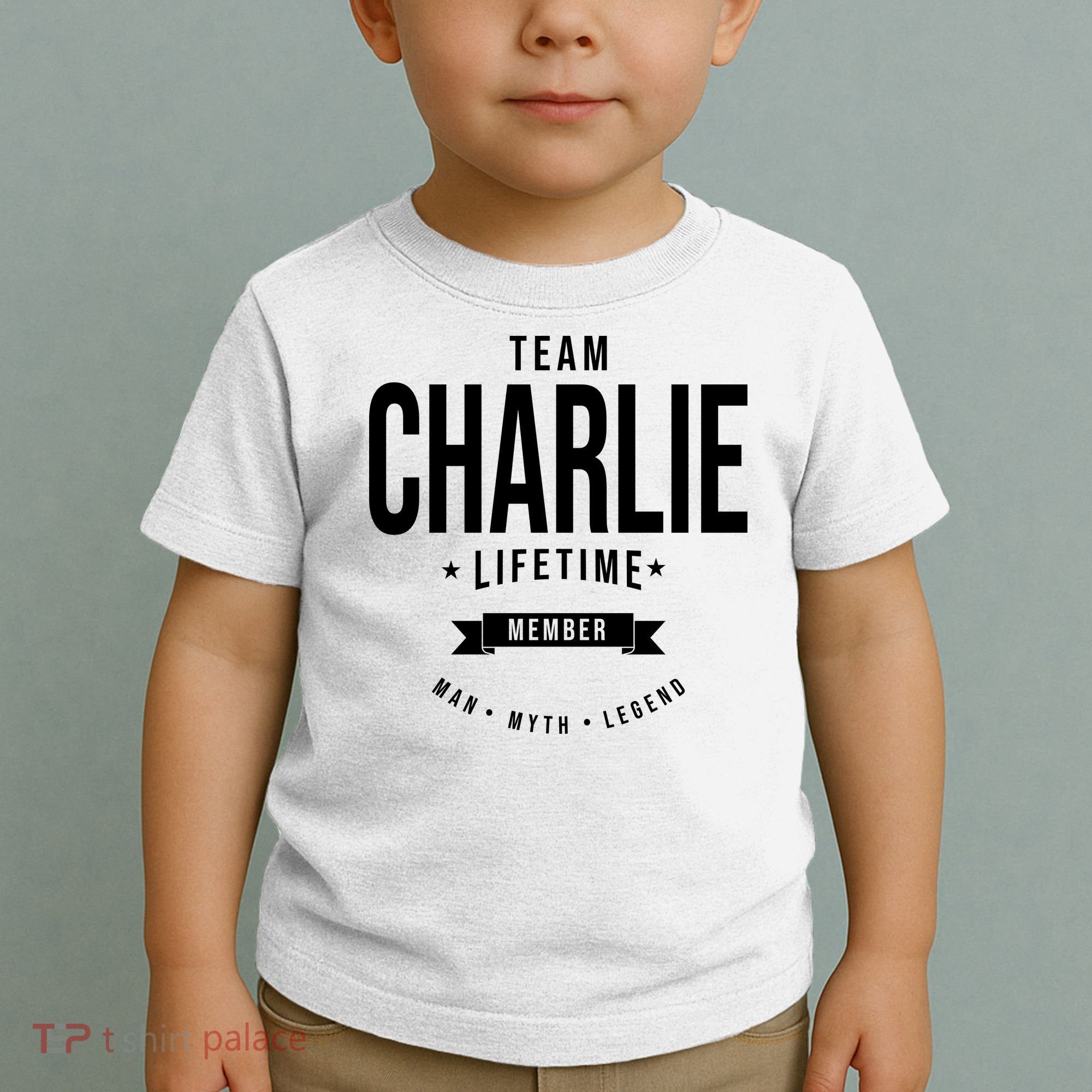 Team Charlie Kirk Life Time Memeber Man Myth Legend Toddler T-Shirt