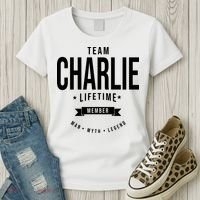 Team Charlie Kirk Life Time Memeber Man Myth Legend Women's T-Shirt thumb 3