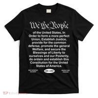 The Charlie Kirk We The People Tribute Constitution Freedom T-Shirt thumb 0