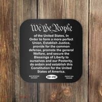 The Charlie Kirk We The People Tribute Constitution Freedom Coaster thumb 0