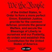 The Charlie Kirk We The People Tribute Constitution Freedom Santa Hat thumb 1