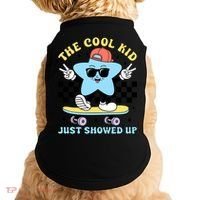 The Cool Kid Just Showed Up Back To School Doggie Tank thumb 0