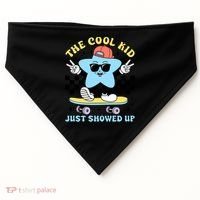 The Cool Kid Just Showed Up Back To School USA-Made Doggie Bandana thumb 0