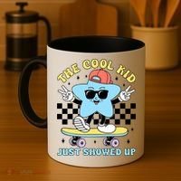 The Cool Kid Just Showed Up Back To School Coffee Mug thumb 4
