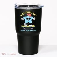 The Cool Kid Just Showed Up Back To School Tumbler thumb 0