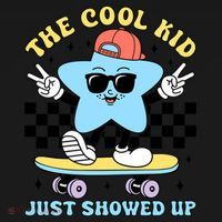 The Cool Kid Just Showed Up Back To School Baby Bodysuit thumb 2