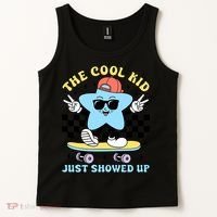 The Cool Kid Just Showed Up Back To School Tank Top thumb 2