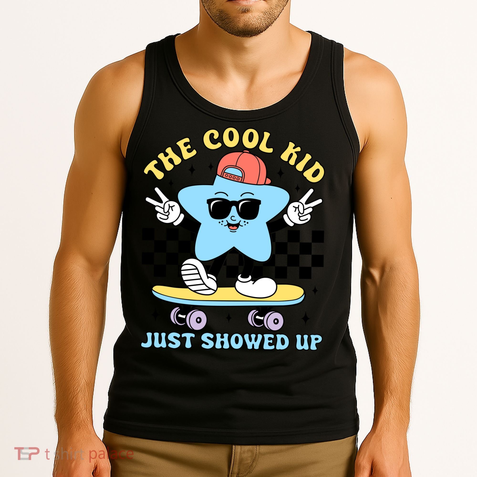 The Cool Kid Just Showed Up Back To School Tank Top