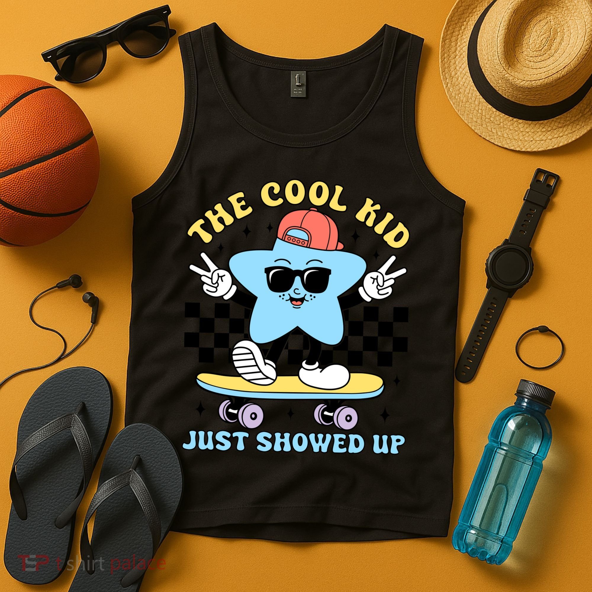 The Cool Kid Just Showed Up Back To School Tank Top