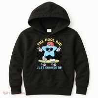 The Cool Kid Just Showed Up Back To School Kids Hoodie thumb 0