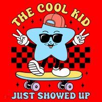 The Cool Kid Just Showed Up Back To School Santa Hat thumb 1