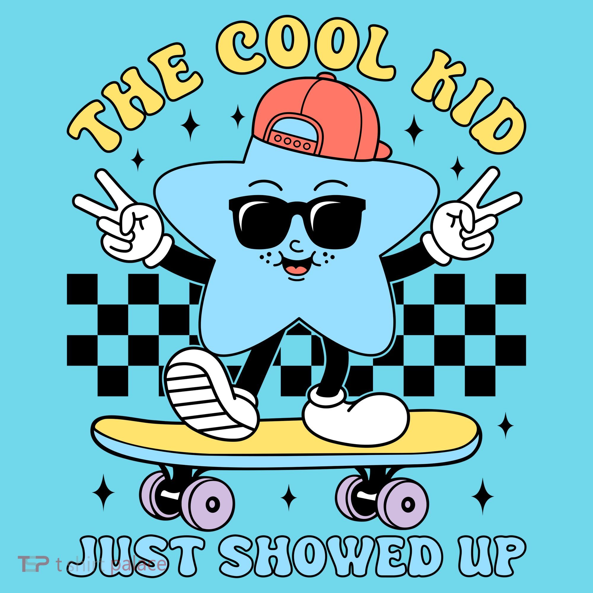 The Cool Kid Just Showed Up Back To School Kids Long Sleeve Shirt