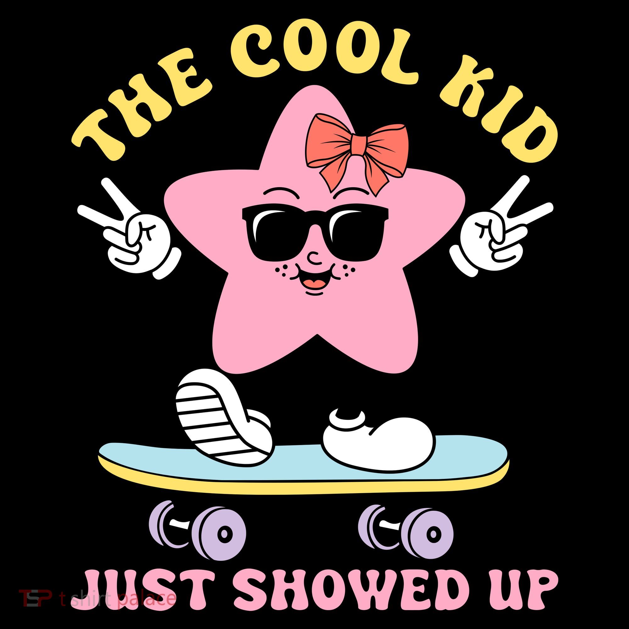 The Cool Kid Just Showed Up Girly Back To School Coffee Mug