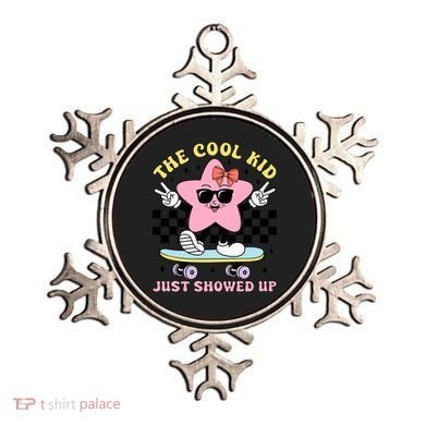The Cool Kid Just Showed Up Girly Back To School Ornament