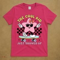 The Cool Kid Just Showed Up Girly Back To School T-Shirt thumb 5