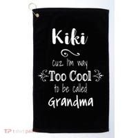 Too Cool Kiki Special Grandma Golf Towel thumb 0