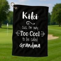 Too Cool Kiki Special Grandma Golf Towel thumb 1