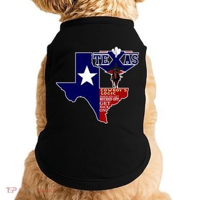 Texas Cowboy Logic Doggie Tank