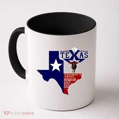 Texas Cowboy Logic Coffee Mug
