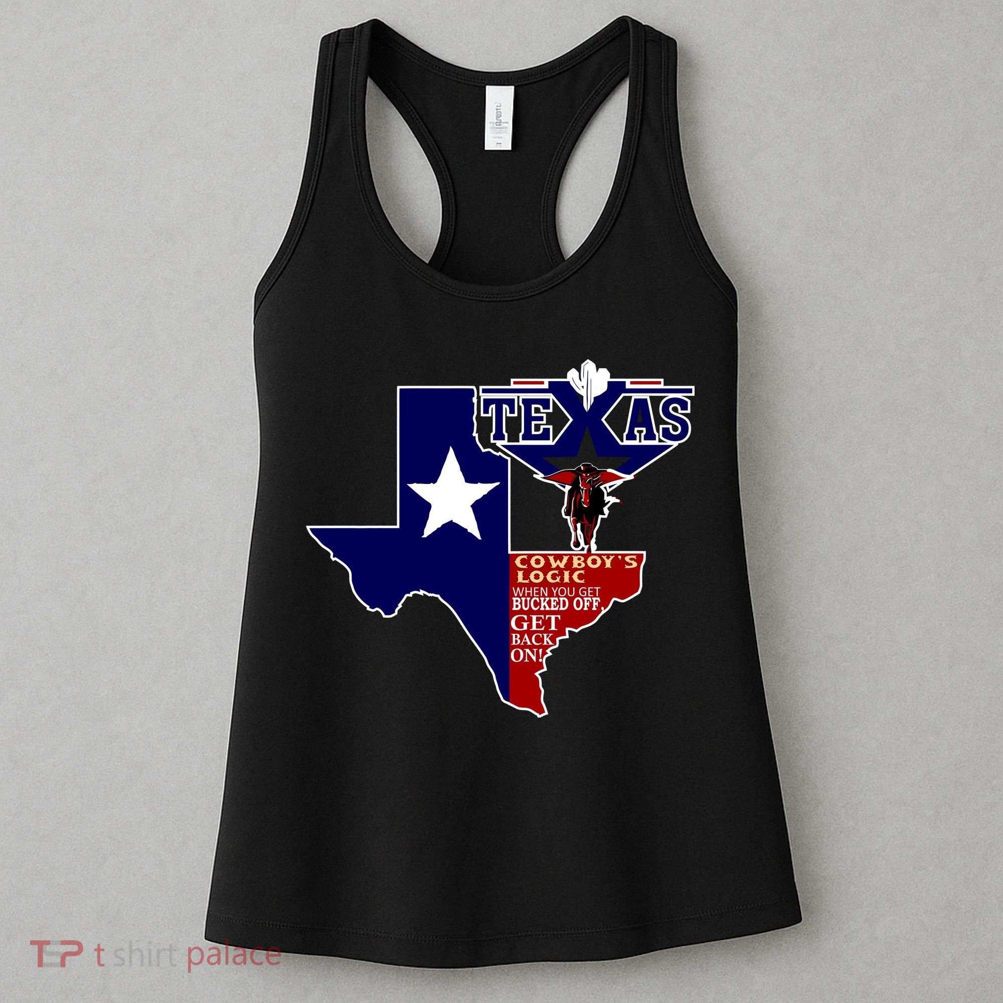 Texas Cowboy Logic Women's Tank Top